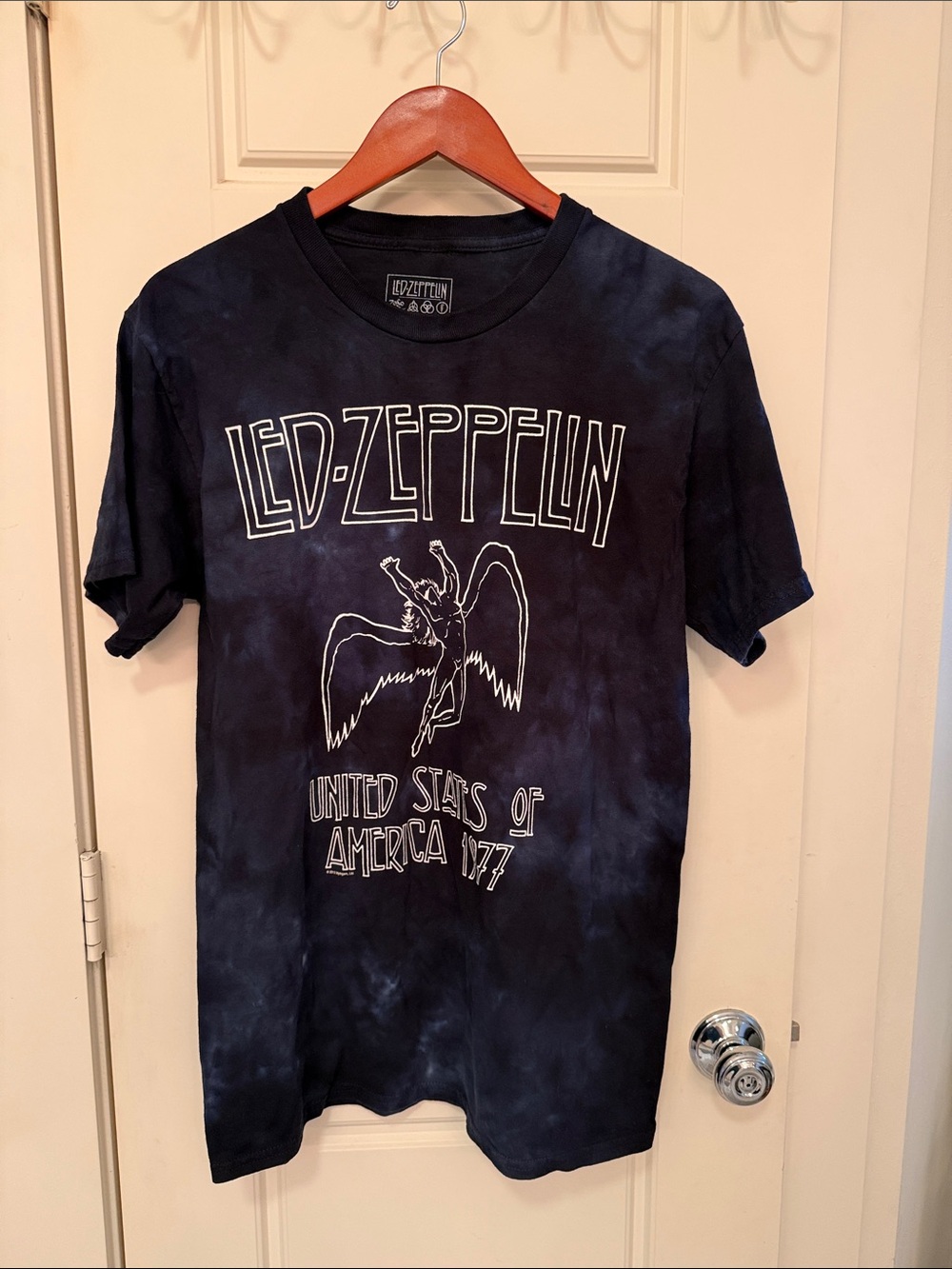 Led Zeppelin Graphic Tee - Tie-Dye Short Sleeve Shirt